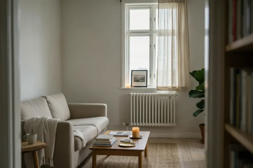 konvertering till vattenburen v rme med nya radiatorer i malmberga kungs r